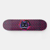 Schwarze Katze スケートボード (横)