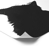 Schwarze Katze ポスター (角)