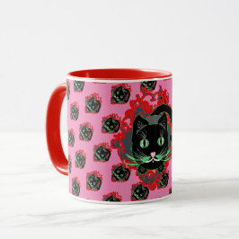 Schwarze Katze マグカップ