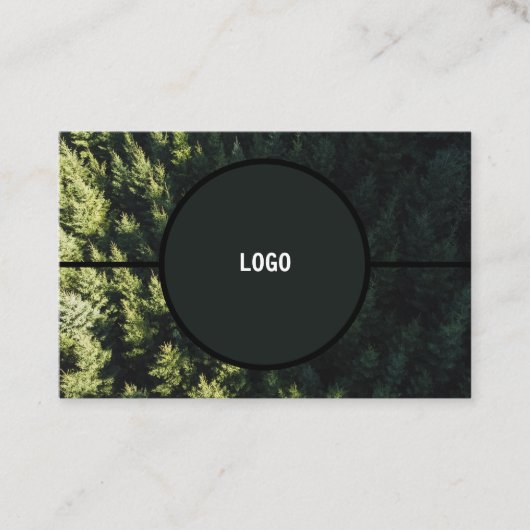 Schwarze professionelle Visitenkarte 名刺 (正面)