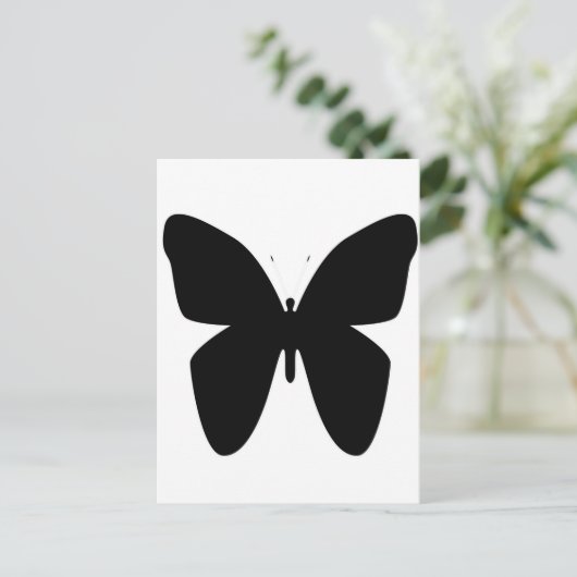 Schwarze Schmetterlinge ポストカード (スタンド正面)