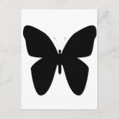 Schwarze Schmetterlinge ポストカード (正面)