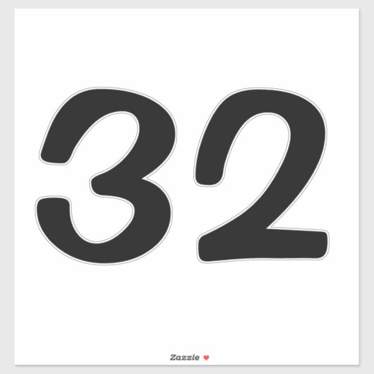 Schwarze Zahlen Aufkleber Hausnummer / Mülltonne シール (シート)