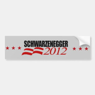 Schwarzenegger バンパーステッカー