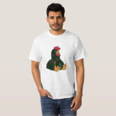 Schwarzes Huhn Tシャツ (正面フル)