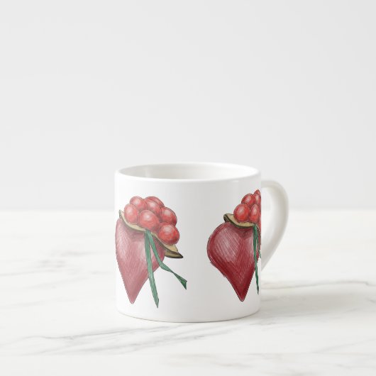 Schwarzwaldliebe エスプレッソカップ (正面右)