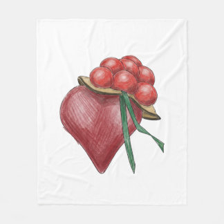 Schwarzwaldliebe フリースブランケット