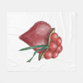 Schwarzwaldliebe フリースブランケット (正面(横))