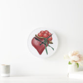 Schwarzwaldliebe ラウンド壁時計 (ホーム)