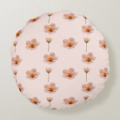 Schwebende Blumenmelodie ラウンドクッション (裏面)
