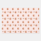 Schwebende Blumenmelodie ラッピングペーパーシート (正面2)