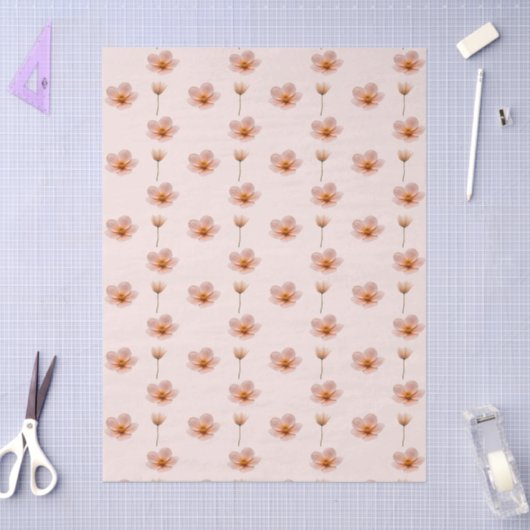 Schwebende Blumenmelodie 薄葉紙 (クラフト)