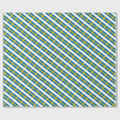 Schweden Flagge ラッピングペーパー (フラット)