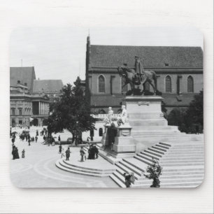 Schweidnitz、Breslauポーランド、c.1910の眺め マウスパッド