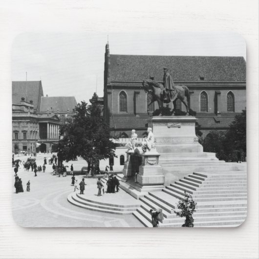 Schweidnitz、Breslauポーランド、c.1910の眺め マウスパッド (正面)