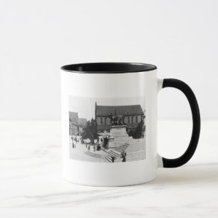 Schweidnitz、Breslauポーランド、c.1910の眺め マグカップ