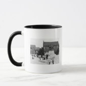 Schweidnitz、Breslauポーランド、c.1910の眺め マグカップ (左)