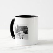 Schweidnitz、Breslauポーランド、c.1910の眺め マグカップ (正面左)