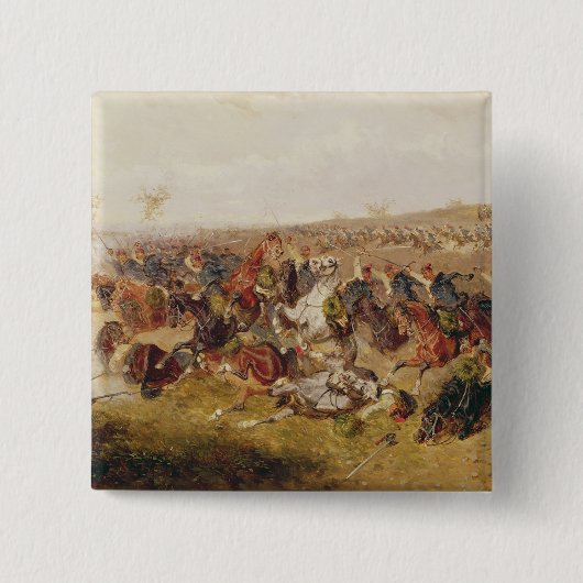 Schweinschaedelの戦い、1866年7月29日 缶バッジ (正面)