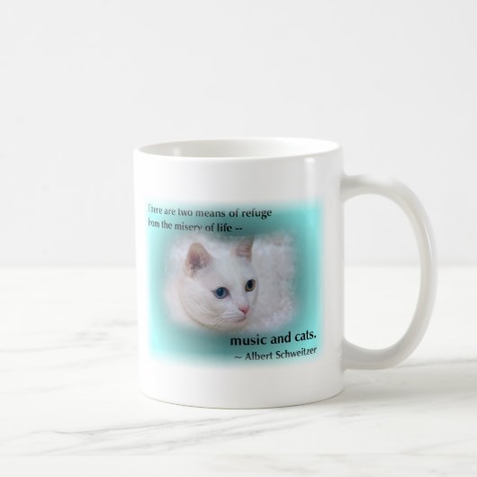 Schweitzerの猫 コーヒーマグカップ (右)