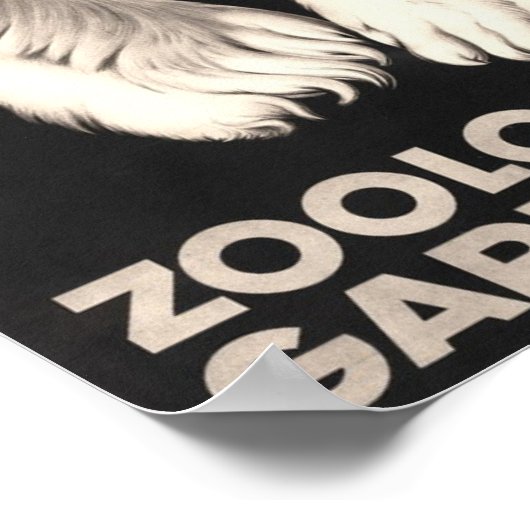 " Schweiz: 1874/heute Basel - Zoologische Garten ポスター (角)