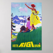 " Schweiz: 2022/heute - Arth Rigi Bahn Sommer ...  ポスター (正面)