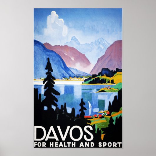 " Schweiz: 2022/heute - Davos Sommer Reise ... ポスター (正面)