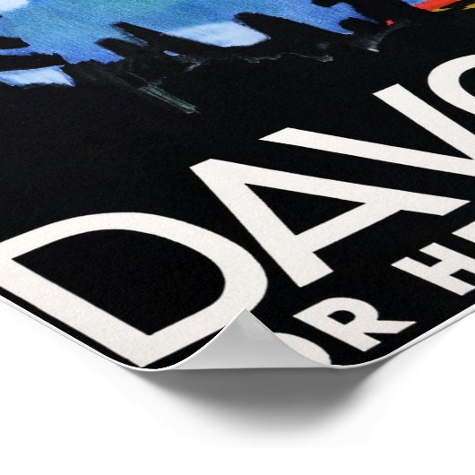 " Schweiz: 2022/heute - Davos Sommer Reise ... ポスター (角)