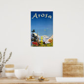 " Schweiz: 2022/heute Graubünden - Arosa Sommer... ポスター (キッチン)