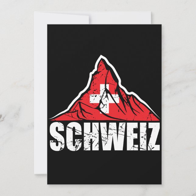 Schweiz Matterhorn Switzerland Vintage (正面)