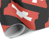 Schweiz Suisse Svizzera Svizra Geschenkpapier ラッピングペーパー (ロールコーナー)
