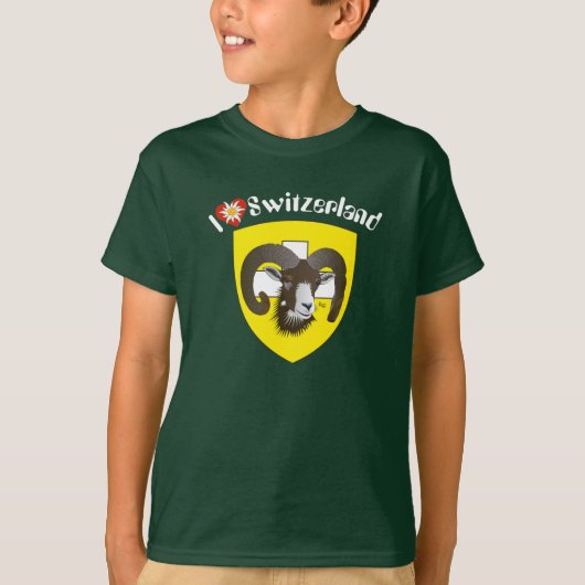 Schweiz Suisse Svizzera Svizra Schaffhausen Tシャツ (正面)