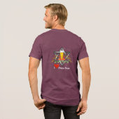 Schweiz - Suisse - Svizzera - Svizra - Switzerland トライブレンドTシャツ (フル背面)