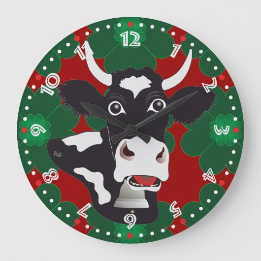 Schweiz Suisse Svizzera Svizra Switzerland Uhr ラージ壁時計 (正面)