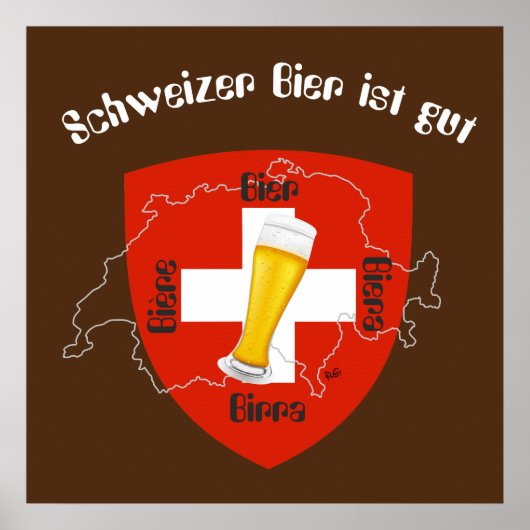 Schweiz, Suisse, Svizzzera, Svizra,スイス ポスター (正面)