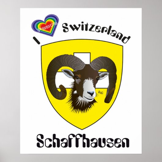Schweiz, Suisse, Svizzzera, Svizra,スイス ポスター (正面)