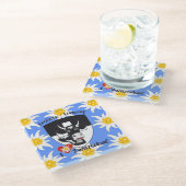 Schweiz Suisse Untersetzer Freiburg Fribourg ガラスコースター (アングル)