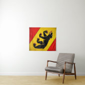 " Schweiz: Wappen Flagge Kanton Bern ... タペストリー (インサイチュ(横))