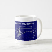 Schweizerのヘリコプター コーヒーマグカップ (正面右)