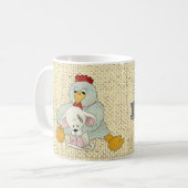 Schwestertasse personalisiert コーヒーマグカップ (正面左)