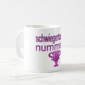 Schwiegertochter Nummer 1 コーヒーマグカップ (正面左)