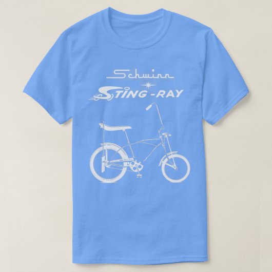 Schwinn StingRayとバイク Tシャツ (デザイン正面)