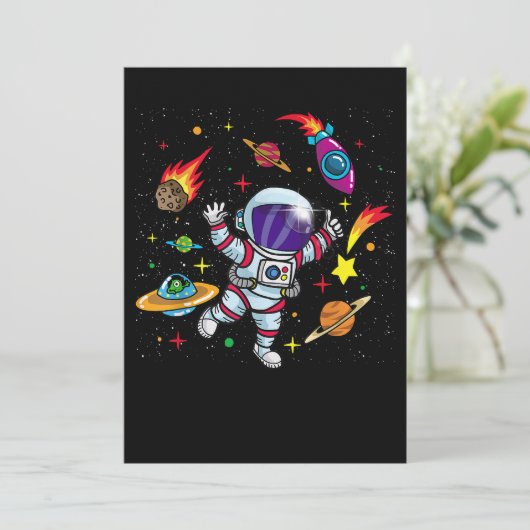 Sci Fiキッズのための宇宙ギフト – 男の子と女の子Ast セーブザデート (スタンド正面)