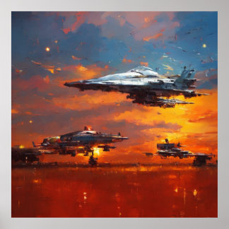 Sci-fiコレクション： John Berkey tribute ポスター