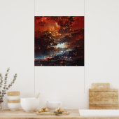 Sci-fiコレクション： John Berkey tribute ポスター (キッチン)