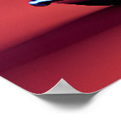 Sci-Fiデジタルアート&ウォールデコール、ファンタジーバイクもしくは自転車に乗る人 ポスター (角)