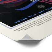 Sci-Fiトラベル広告、プラネットトラピスト–1e ポスター (角)