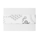 SCI-FIバルミツワーベリーラップバンド 招待状ベリーバンド (裏面例)