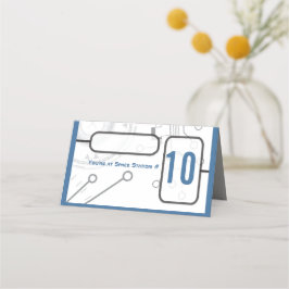 SCI-FIバーバルミツワー座席表エスコートカード プレイスカード