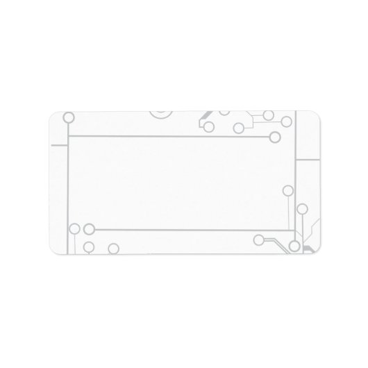 SCI-FIバー（ユダヤ教の）バル・ミツバー招待状プリント自分のラベル ラベル (正面)